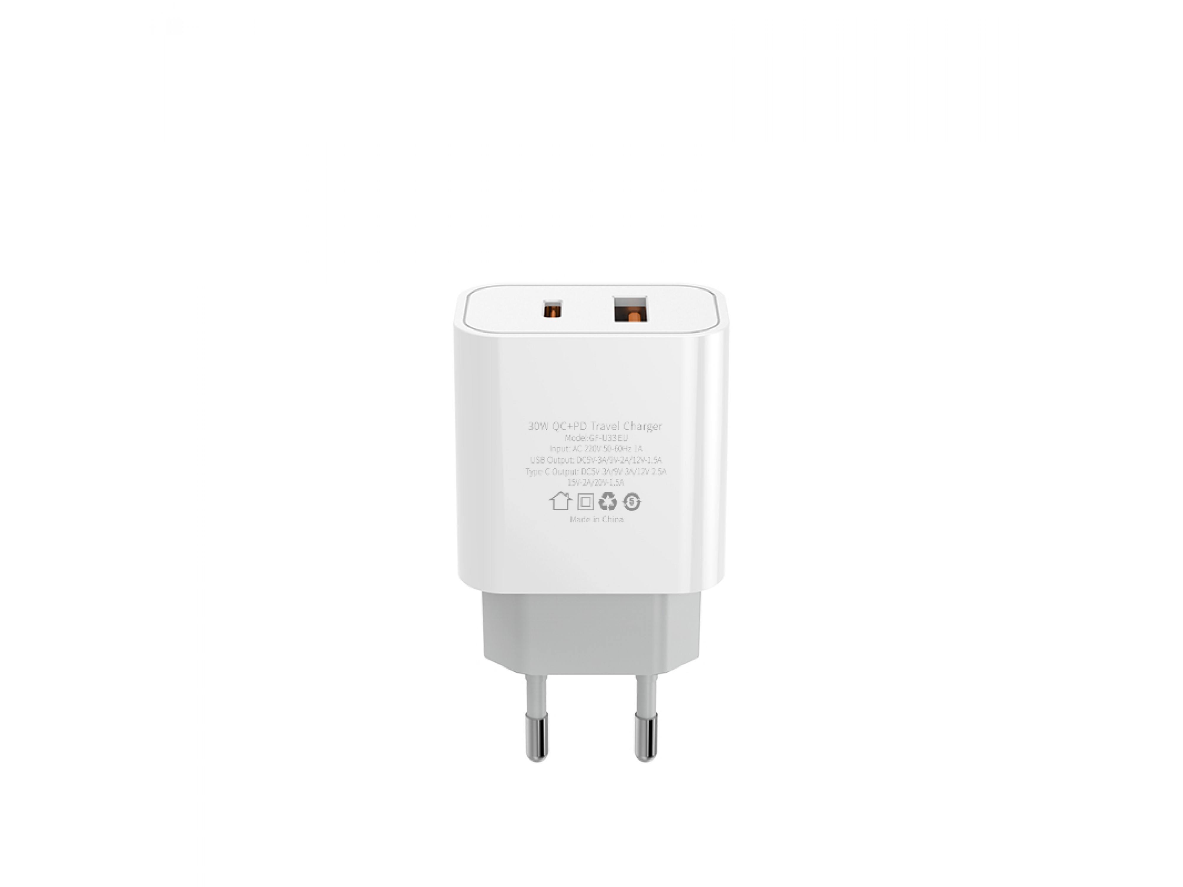 Mains charger GF-U33 EU
