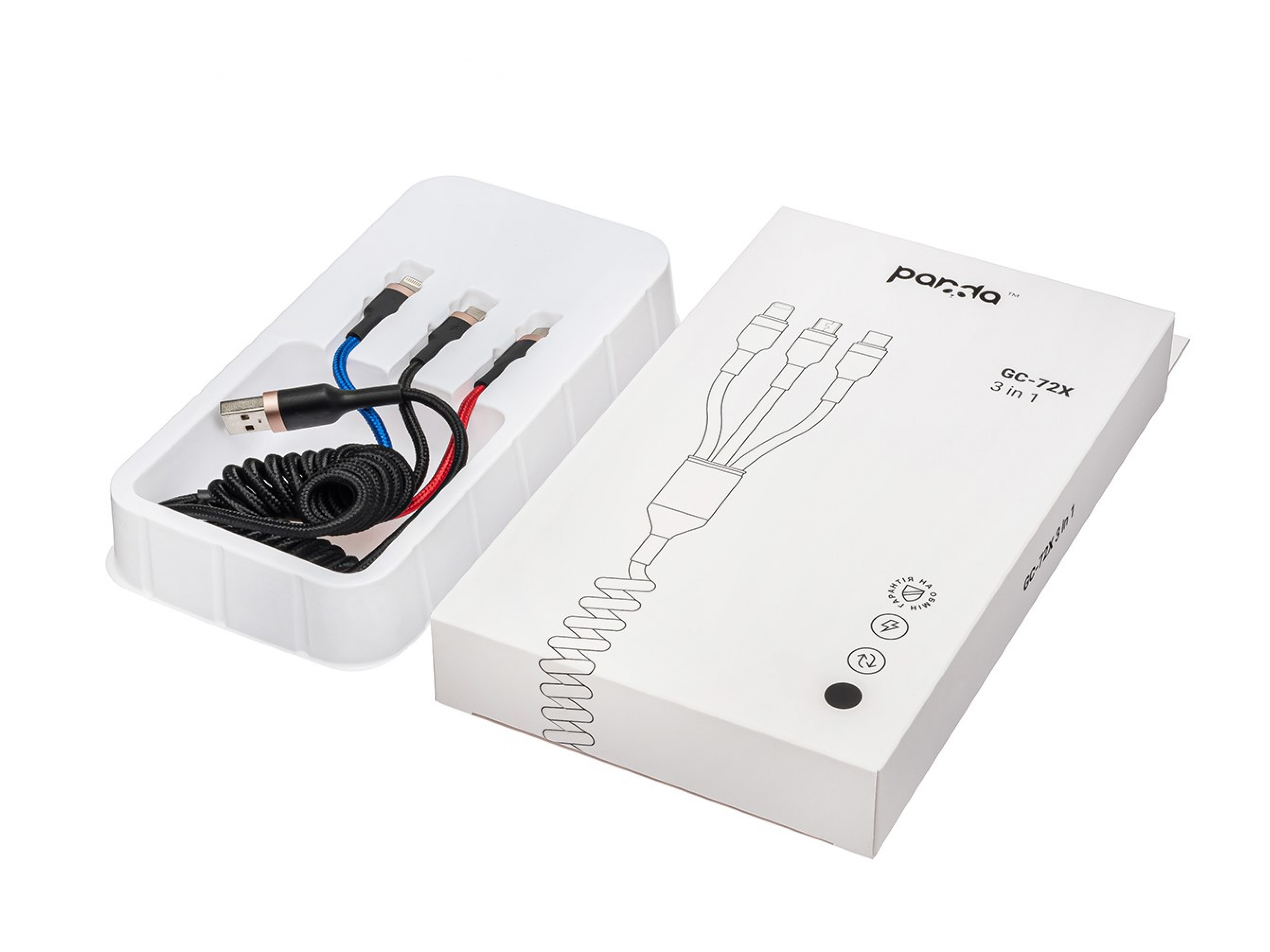  Universal cable 3 in 1 GC-72X